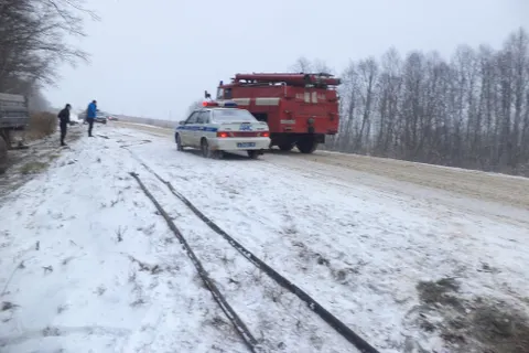 В Угличском районе фура смяла «Шевроле»