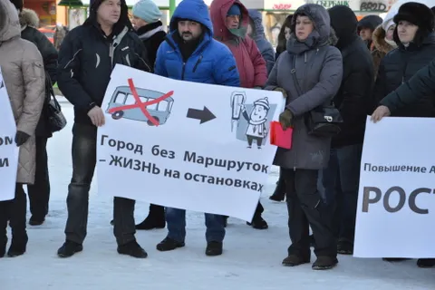 Ярославские предприниматели вышли на митинг 