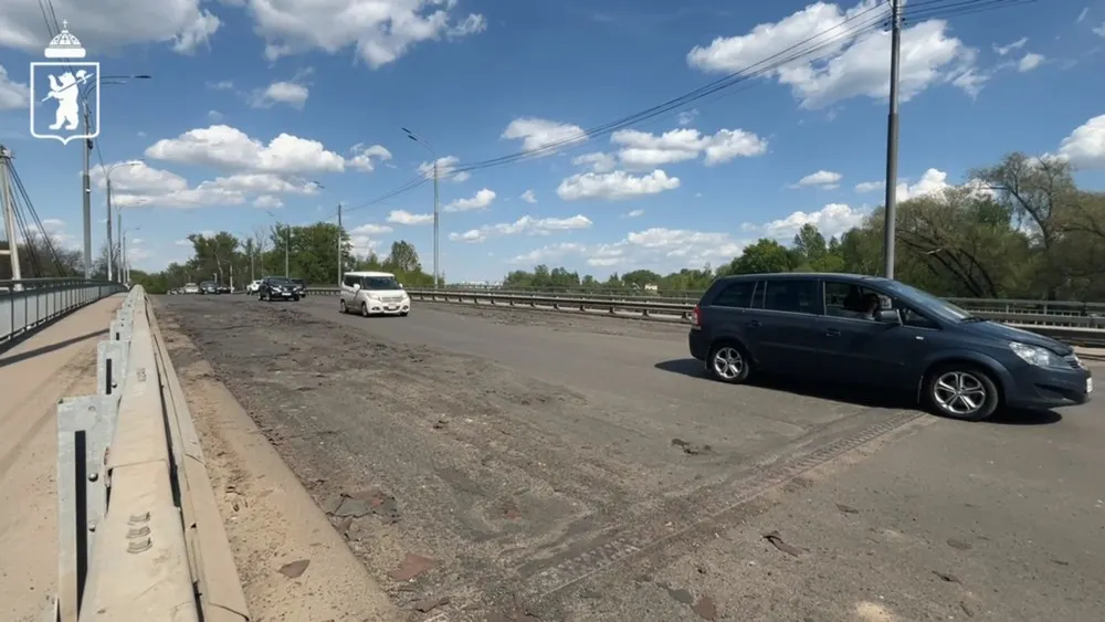 Комсомольский мост в Ярославле сделают только к октябрю