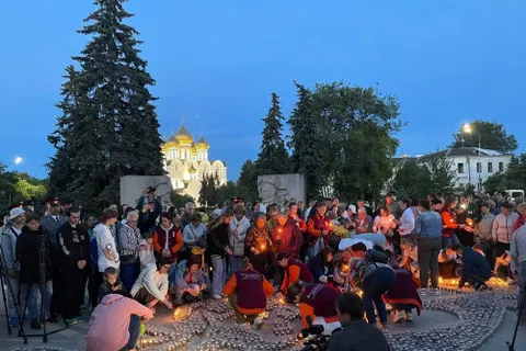 В Ярославской области прошла акция «Свеча памяти»
