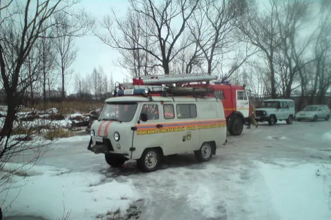 В Ярославской области горел вагон с серой