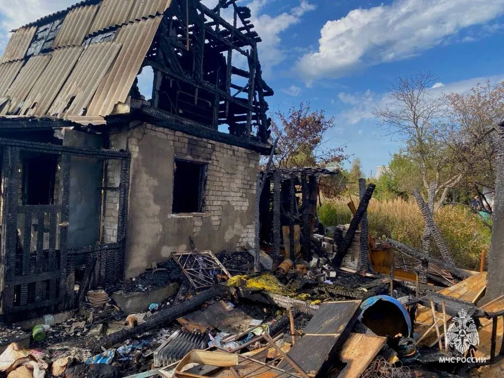 Под Ярославлем сгорела дача