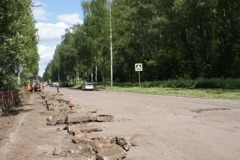 Улицу Колесовой в Ярославле будут ремонтировать до 20 августа