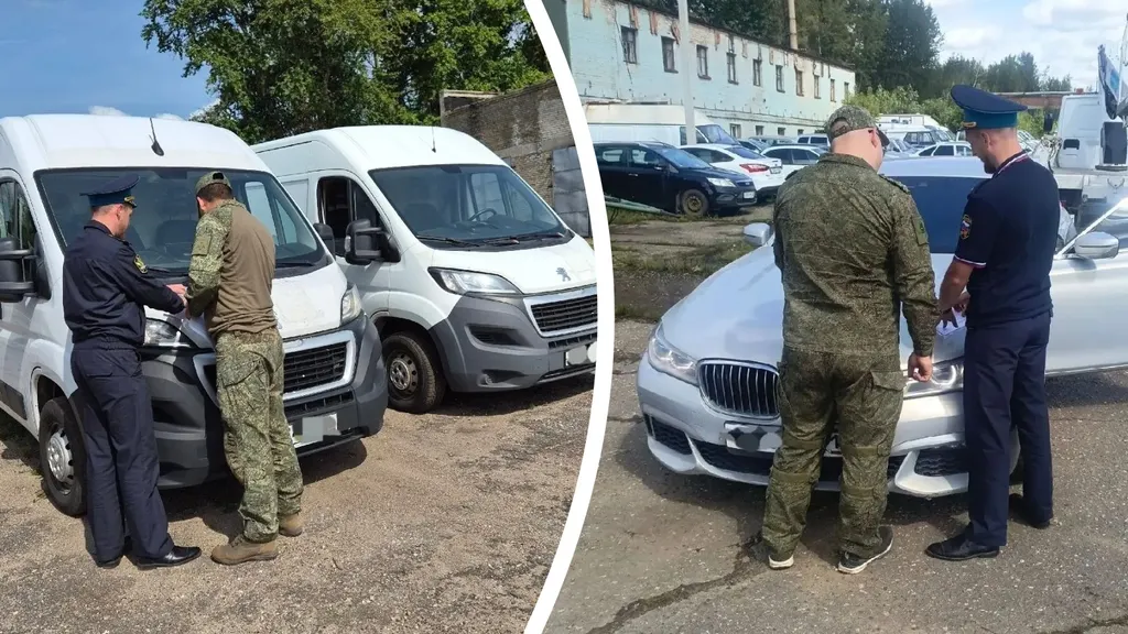 Восемь изъятых у ярославцев иномарок отправили на СВО