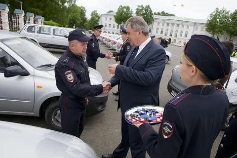 Ярославская полиция получила 51 новый автомобиль