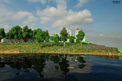 Ярославль и Ростов перенесли в известную игру Minecraft