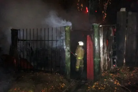Утро 10 октября в Ярославле началось с пожара