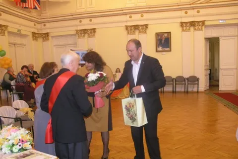 В Ярославле чествовали семейные пары, отмечающие юбилей
