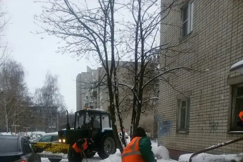 За выходные из Ярославля вывезли около четырех тысяч кубометров снега