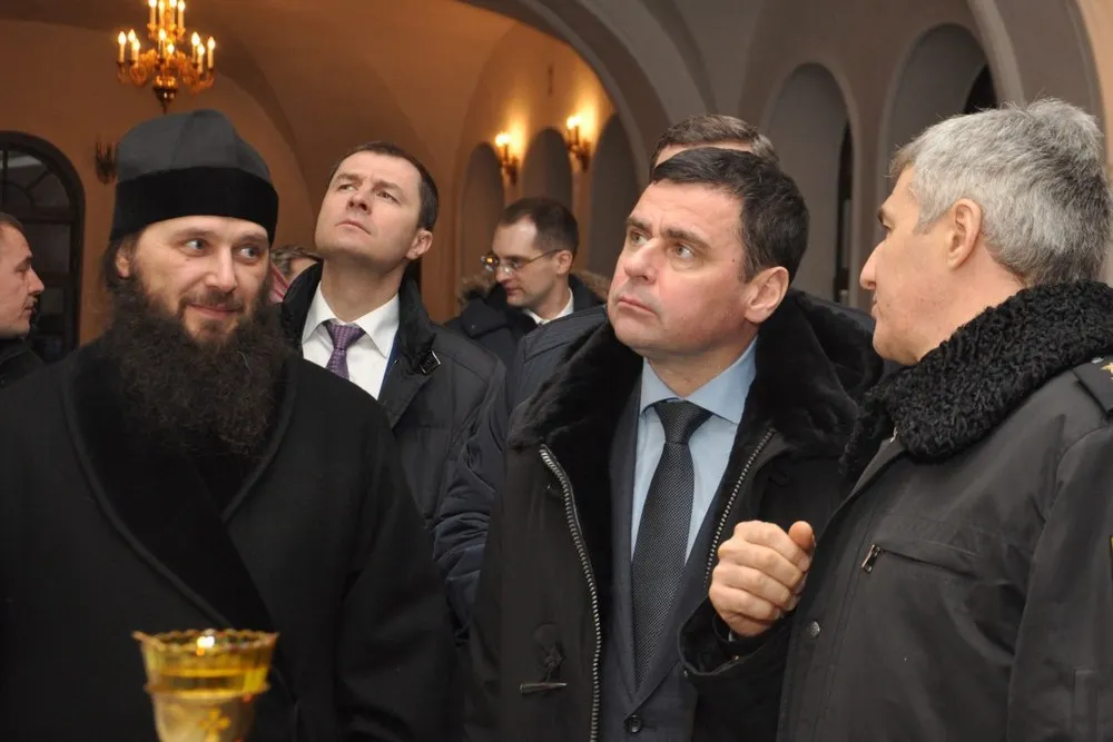 Праздник Крещения Дмитрий Миронов встретил в Переславле-Залесском