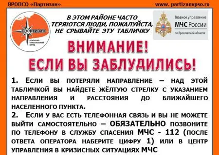 В лесах Ярославской области установят знаки для потерявшихся грибников