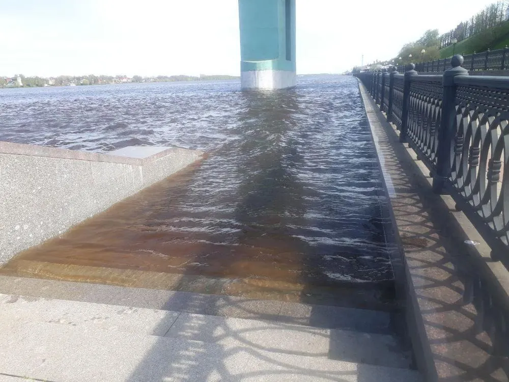 Ярославское правительство: Снижение уровня воды ожидается в течение суток
