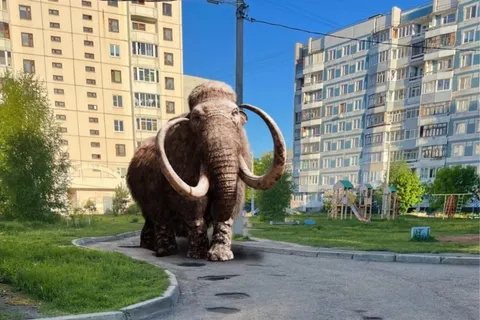 Ярославцы обнаружили следы мамонта на дороге в Заволжском районе