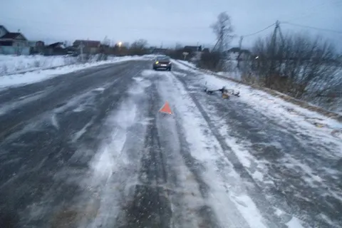 Под Угличем автоледи сбила велосипедистку