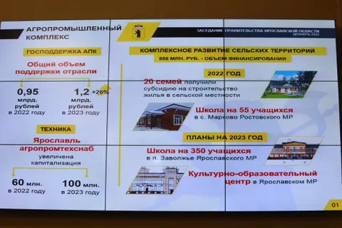 Правительство области подвело итоги работы за год