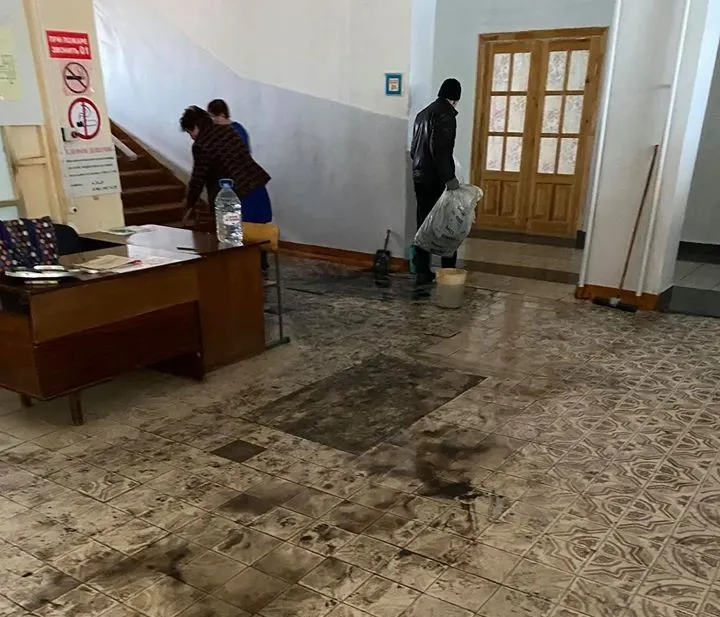 В Переславле горела средняя школа