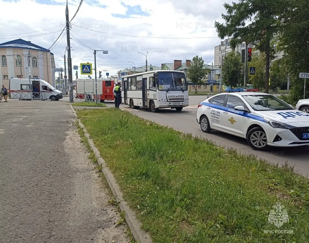В Рыбинске автобус сбил 59-летнего мужчину