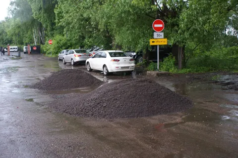 Ремонт дорог в Ярославле добрался до частного сектора