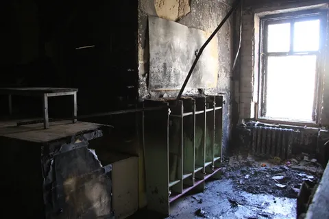 Пожар в рыбинском детском саду: фото и новые подробности