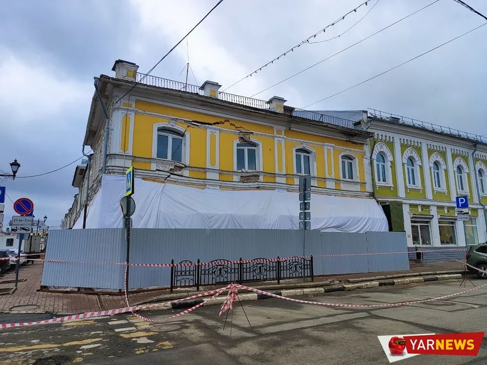 Главный архитектор Ярославля рассказал о судьбе дома с трещинами