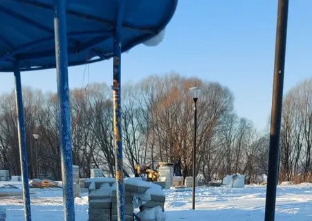 В Переславле продолжается благоустройство городского пляжа