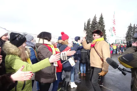 В Ярославле более двух тысяч человек «дали пять» друг другу
