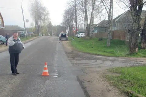 В Некрасовском сбита велосипедистка