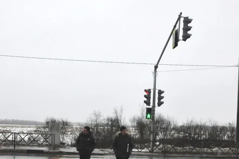 На дороге Тутаев-Рыбинск установили ограждения и светофоры