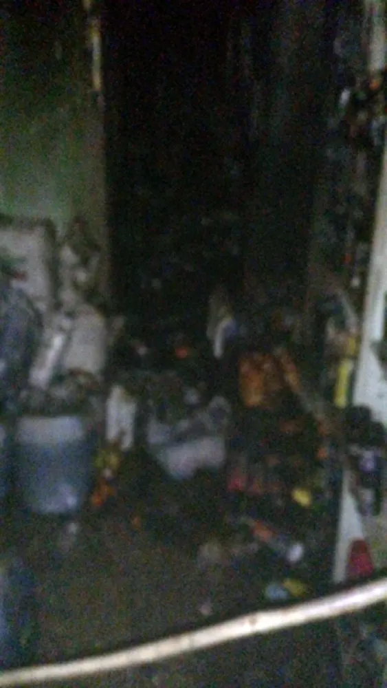 В Рыбинске горел магазин с горюче-смазочными материалами
