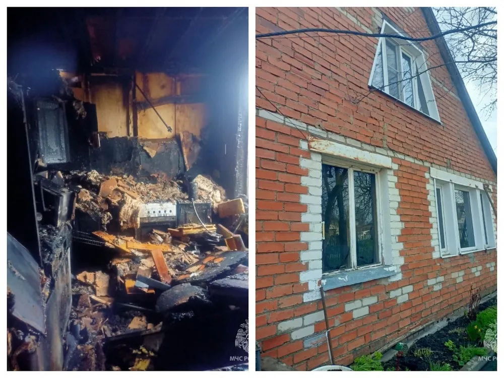 В Ярославской области при пожаре в доме погибла пенсионерка