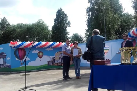 На Даманском в Ярославле прошел День физкультурника