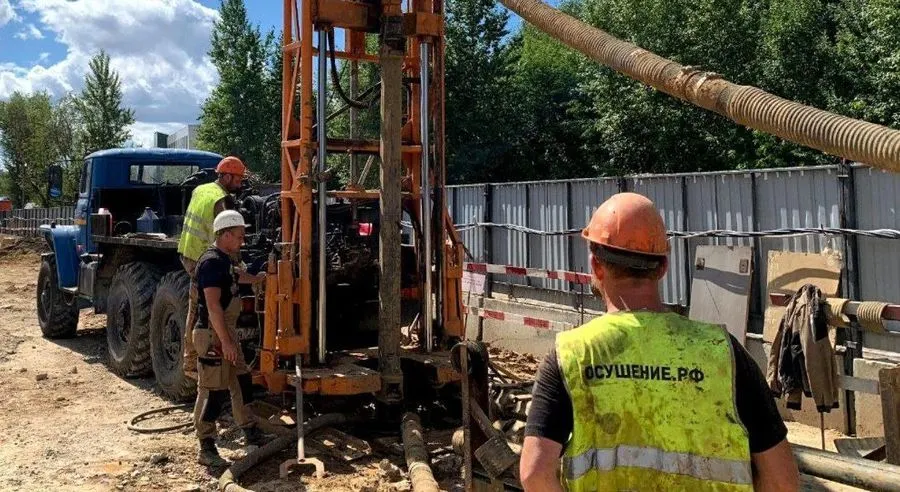Бурение водопонизительных скважин