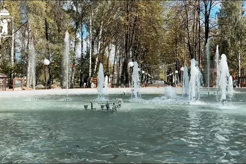 В Юбилейном парке Ярославля готовят к запуску музыкальный фонтан