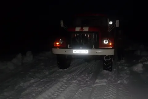 В Ярославской области горела столярная мастерская