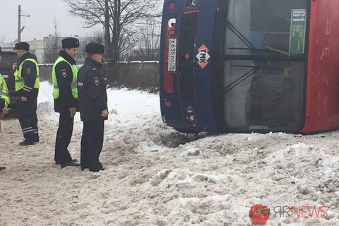 ДТП с участием двух маршруток: эксклюзивные фото с места аварий