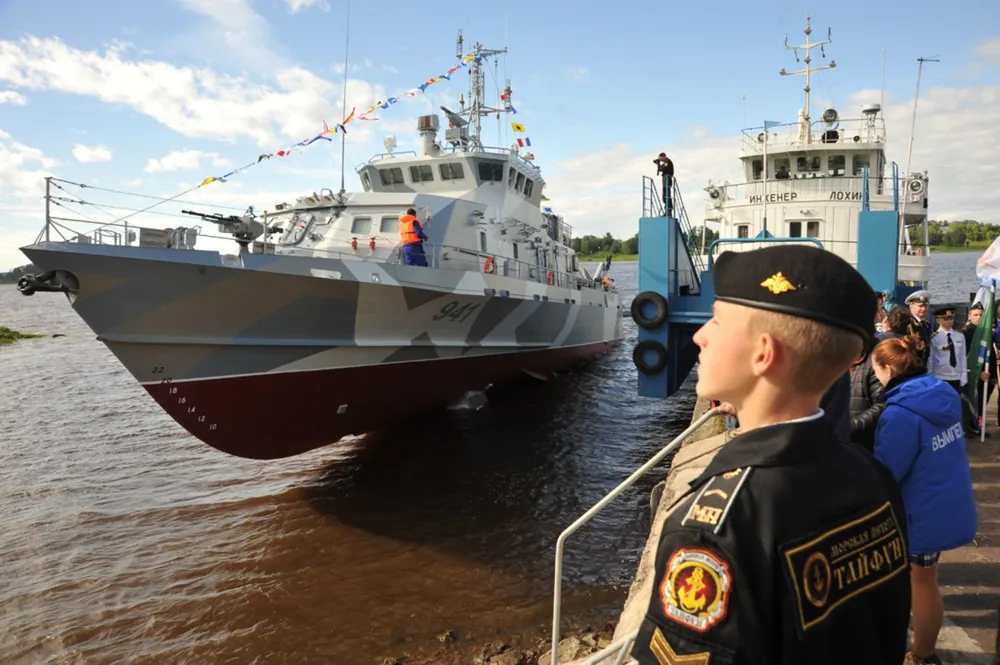 В Рыбинске спустили на воду еще одного «Грачонка»