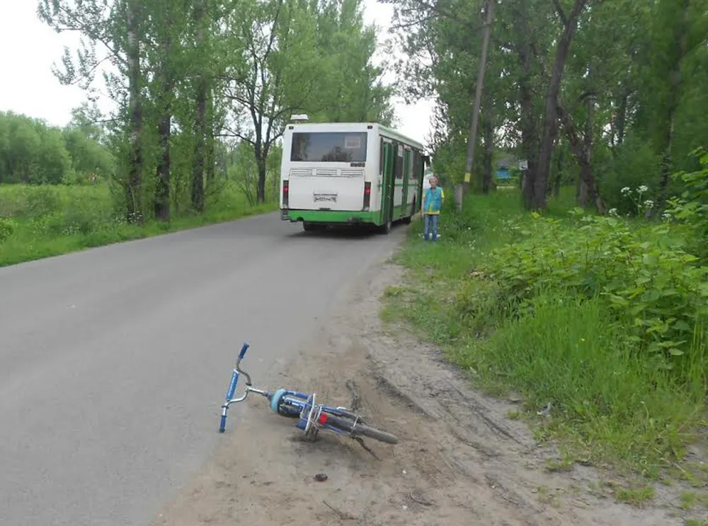 В Ярославле автобус сбил шестилетнего велосипедиста