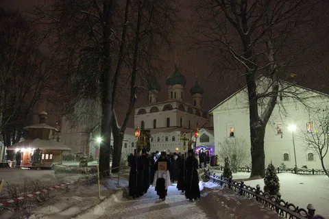 Толга – любимое место  крещенского купания ярославцев