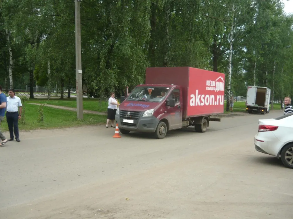 В Ярославле грузовик сбил ребенка