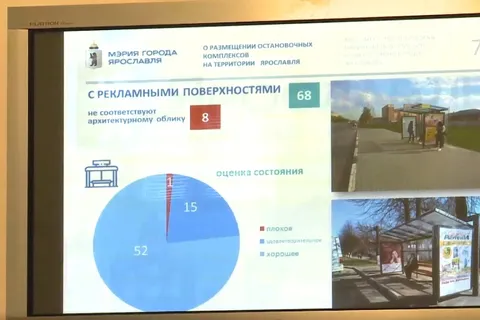 В Ярославле остановки общественного транспорта остались без присмотра властей