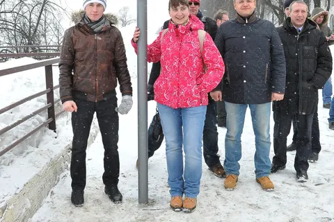 В Ярославле появился новый арт-объект — дорожный знак для фотографирования