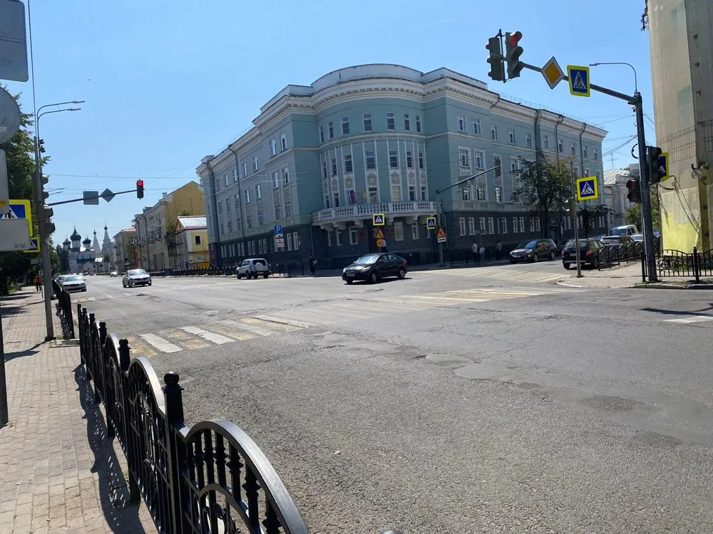 В центре Ярославля смонтируют пять проекционных пешеходных переходов