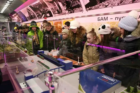 В Ярославле снова работала уникальная передвижная выставка РЖД