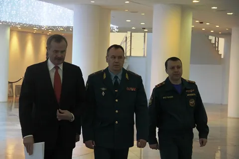 В ярославском театре имени Ф.Волкова прошли учения МЧС