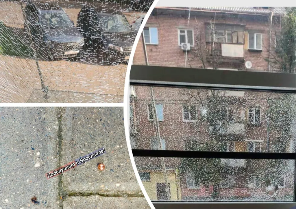 В центре Ярославля неизвестные расстреляли окна жилого дома