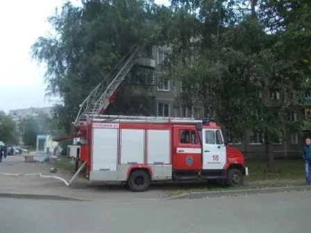 В Дзержинском районе Ярославля горела пятиэтажка 