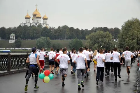 В Ярославле прошел полумарафон «Золотое кольцо»