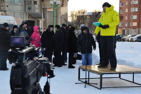 Ярославские предприниматели вышли на митинг 
