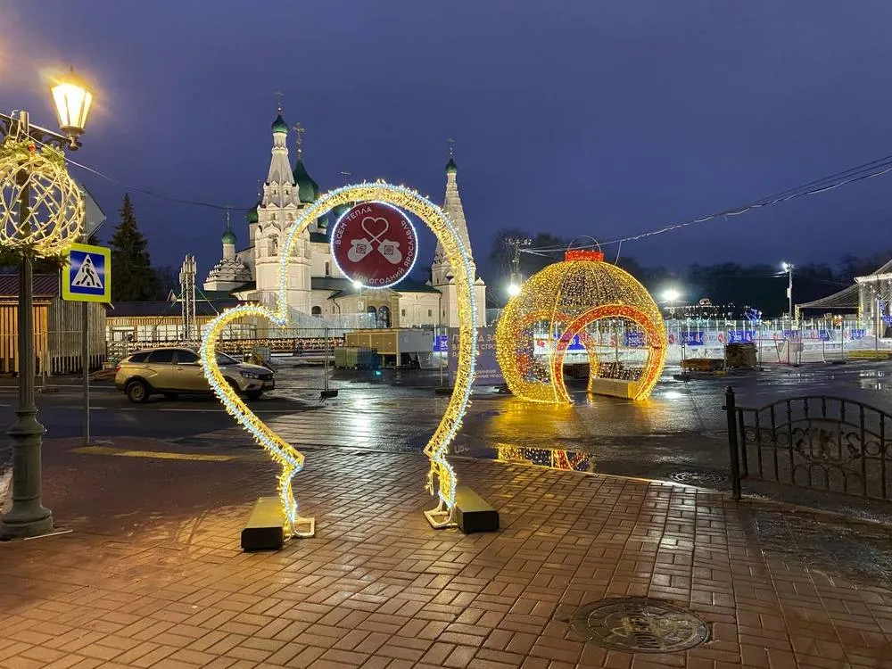 В Ярославле назвали площадки для гуляний в новогоднюю ночь