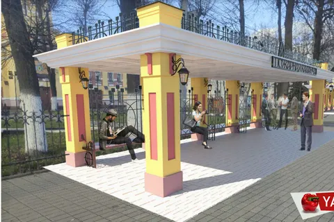 В центре Ярославля автобусную остановку сделают в виде «китайской пагоды»